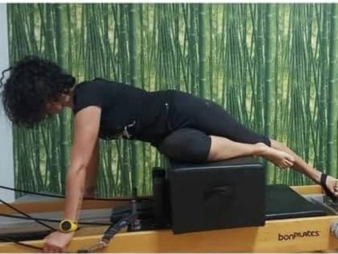 Pilates en máquina reformer